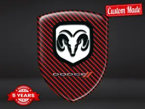 Dodge Silikonabzeichen Auto Hochwertig Professionell Robust